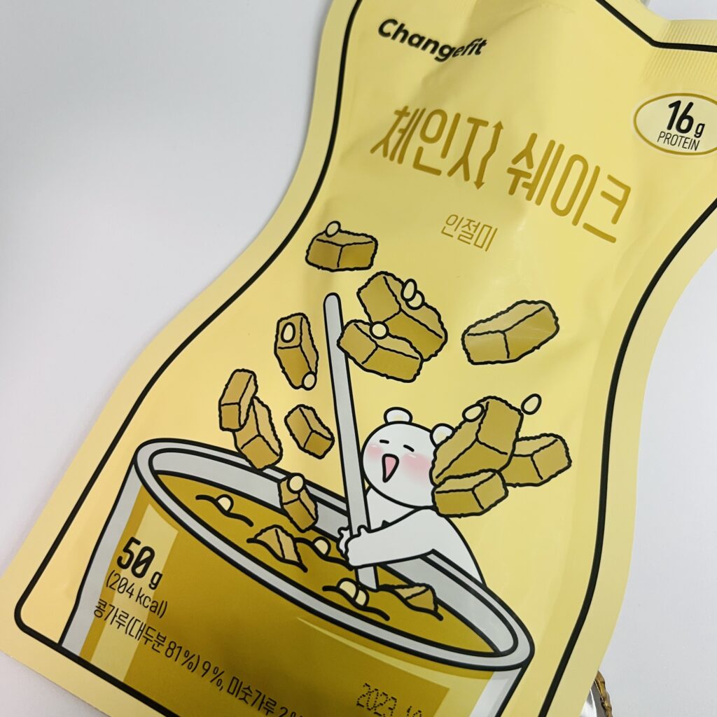 韓国置き換えダイエット食品「changefit（チェンジフィット）」きなこ味の写真