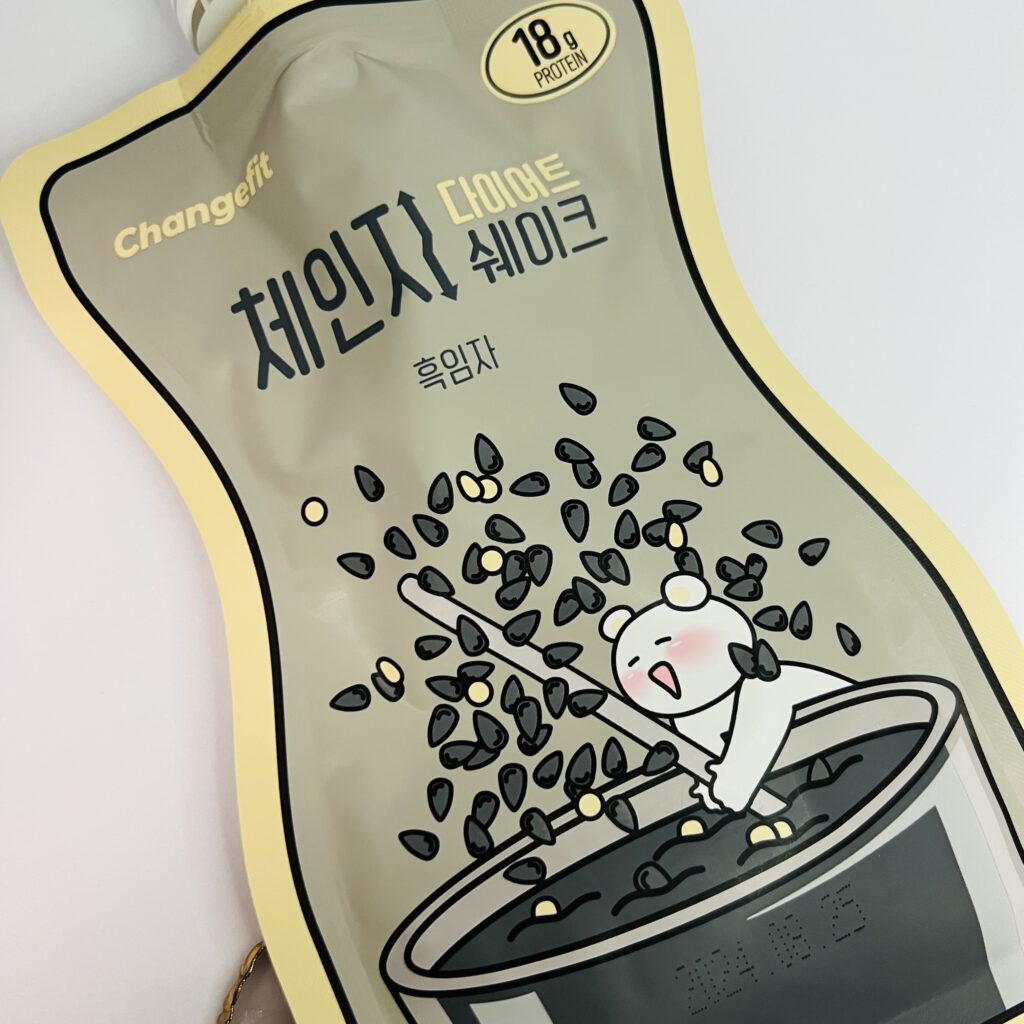 韓国置き換えダイエット食品「changefit（チェンジフィット）」ゴマ味の写真